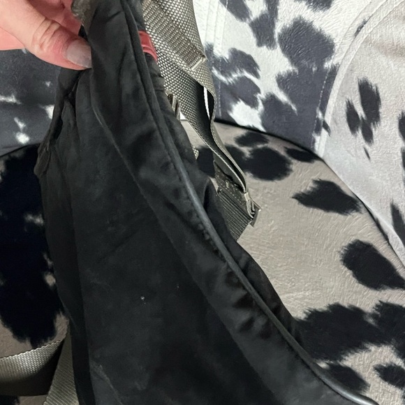 #117 PRADA Black Fabric Crossbody Bag - Picture 9 of 15